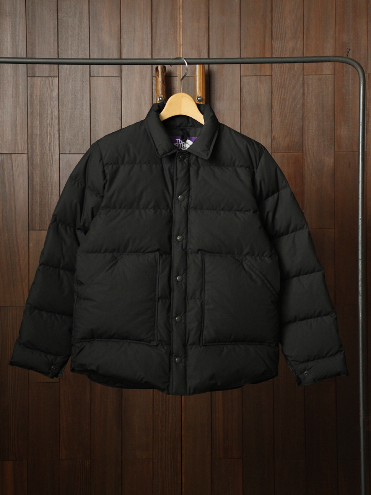 THE NORTH FACE PURPLE LABEL｜Midweight 65/35 Stuffed Shirt #Black