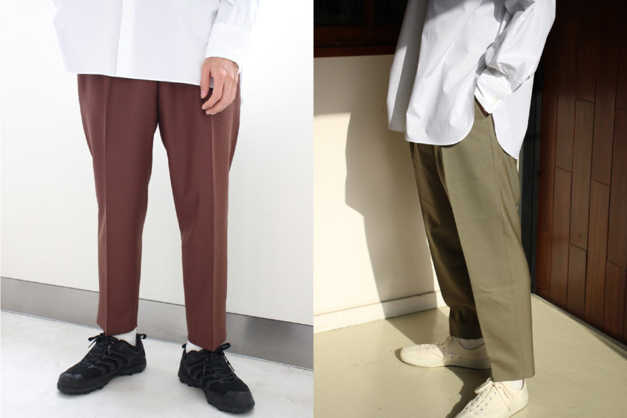 MARKAWARE － PEGTOP TROUSERS / CLASSIC FIT TROUSERS – Diffusion