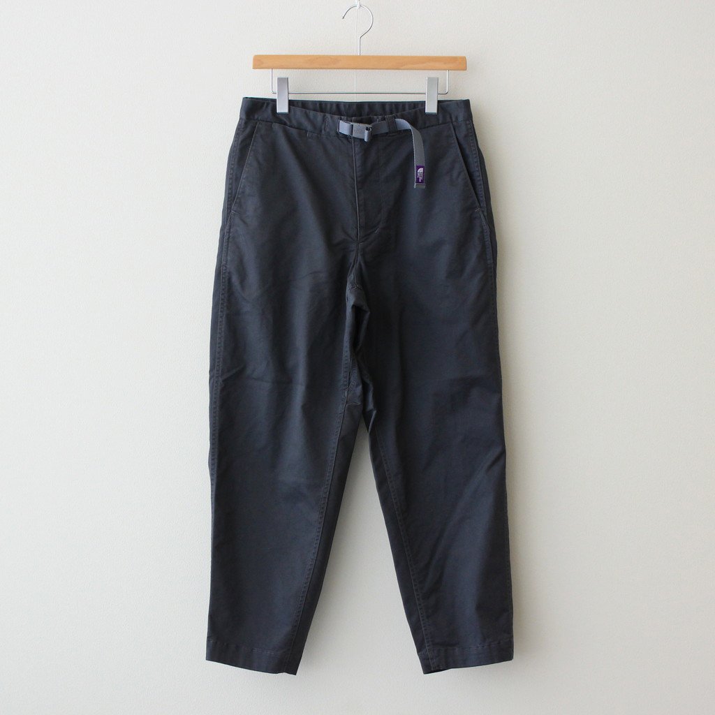 THE NORTH FACE PURPLE LABEL｜STRETCH TWILL WIDE TAPERED PANTS #DIM GRAY