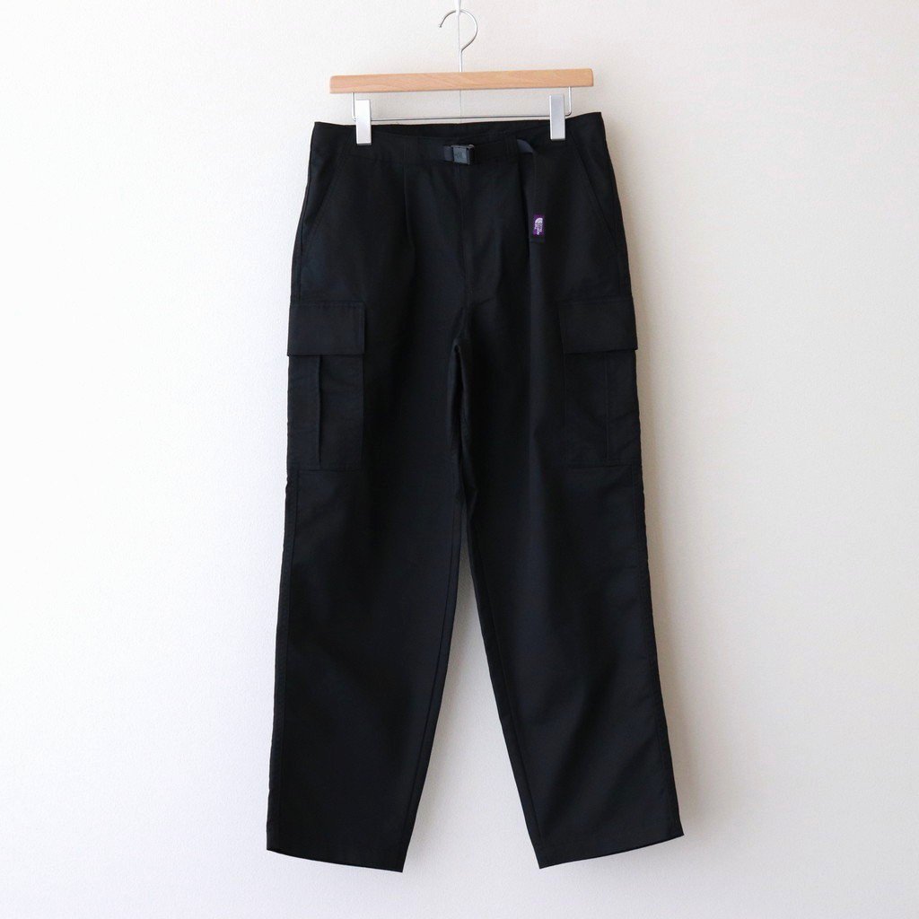 THE NORTH FACE PURPLE LABEL｜STRETCH TWILL CARGO PANTS #BLACK [NT5202N